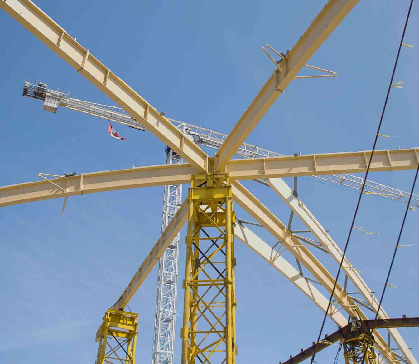 世界最大无支撑跨度木结构屋顶落地温哥华，星爆造型框定北岸山脉景观(图3)