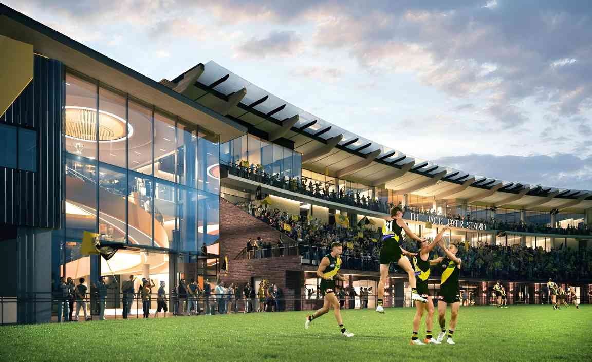 可持续木材走进澳式足球：ASH胶合木将打造新一代体育场馆标杆(图1)