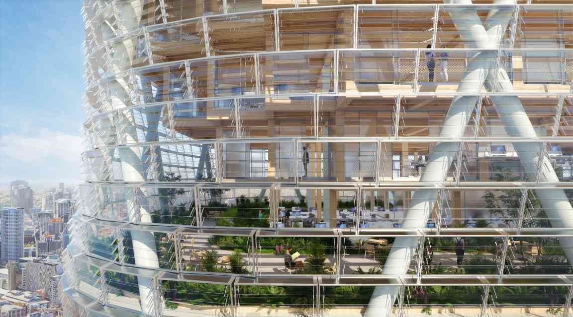 65亿澳元投资落地：澳大利亚将建造世界最高混合木结构塔楼(图2)