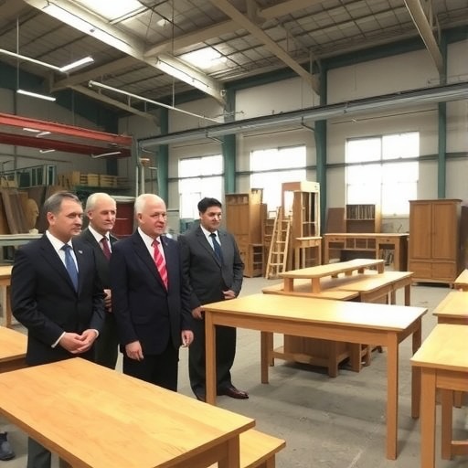 中国家具协会考察第45届世界技能大赛全国家具制作赛项中国集训基地(图3)