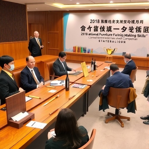 2018年中国技能大赛——全国家具制作职业技能竞赛工作会议在北京召开(图19)