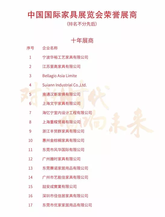 中国家具协会成立30周年暨中国国际家具展览会25周年庆典在上海浦东举办(图54)